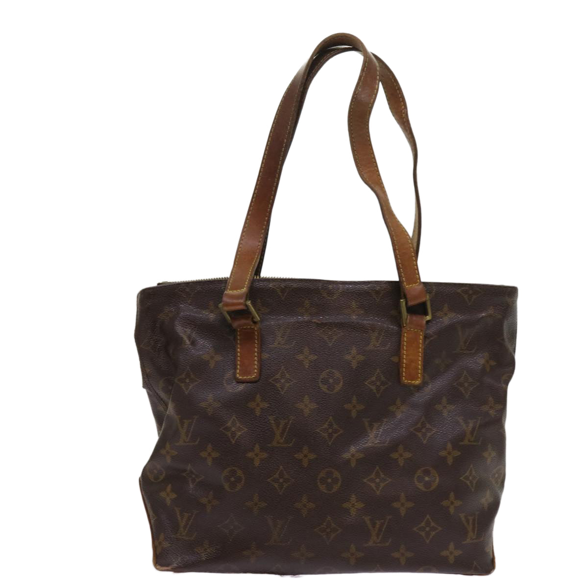 LOUIS VUITTON Monogram Cabas Piano Tote Bag M51148 LV Auth bs11357