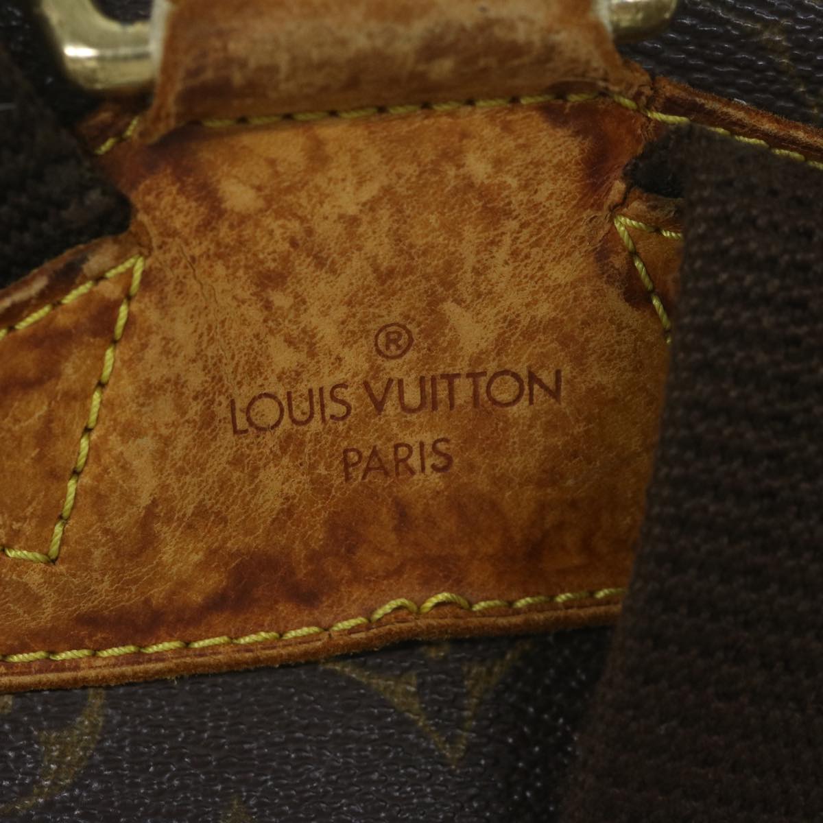 LOUIS VUITTON Monogram Montsouris GM Backpack M51135 LV Auth bs11364