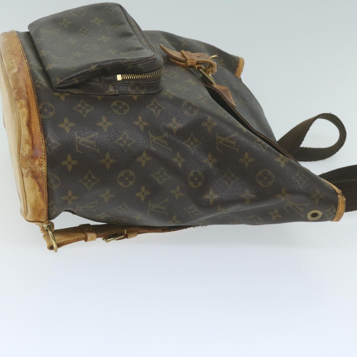 LOUIS VUITTON Monogram Montsouris GM Backpack M51135 LV Auth bs11364