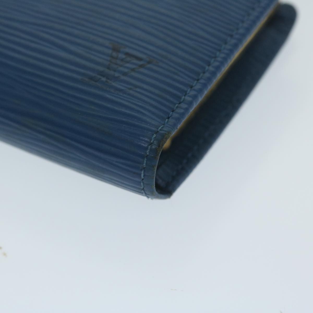 LOUIS VUITTON Epi Portefeuille Viennois Wallet Toledo Blue M63245 Auth bs11373