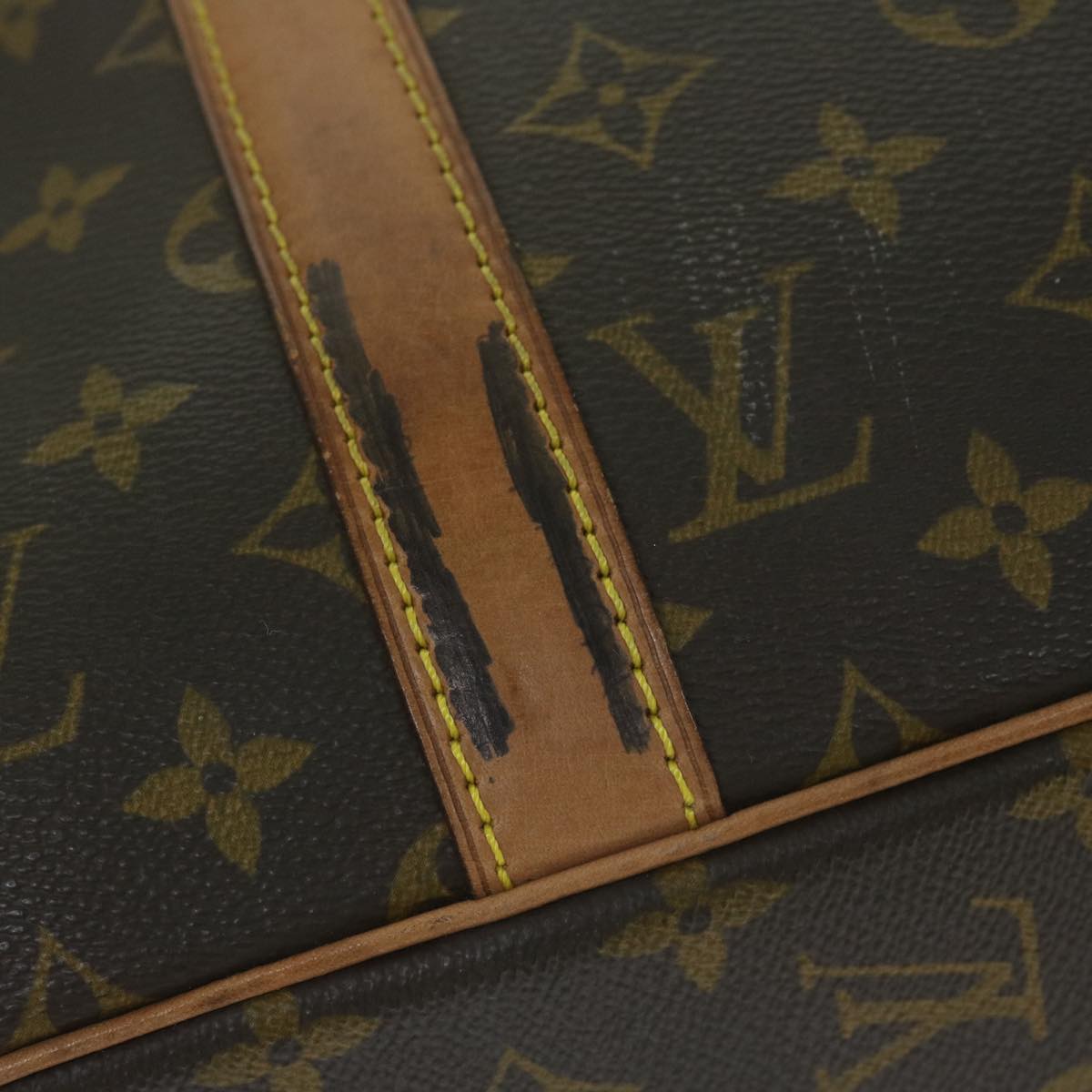 LOUIS VUITTON Monogram Sirius 50 Boston Bag M41406 LV Auth bs11497