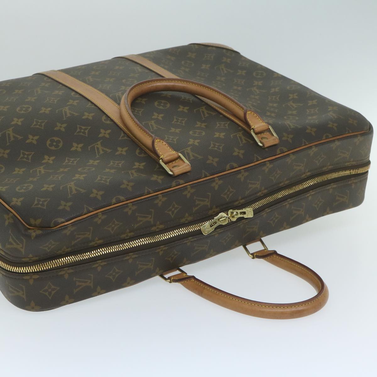 LOUIS VUITTON Monogram Sirius 50 Boston Bag M41406 LV Auth bs11497