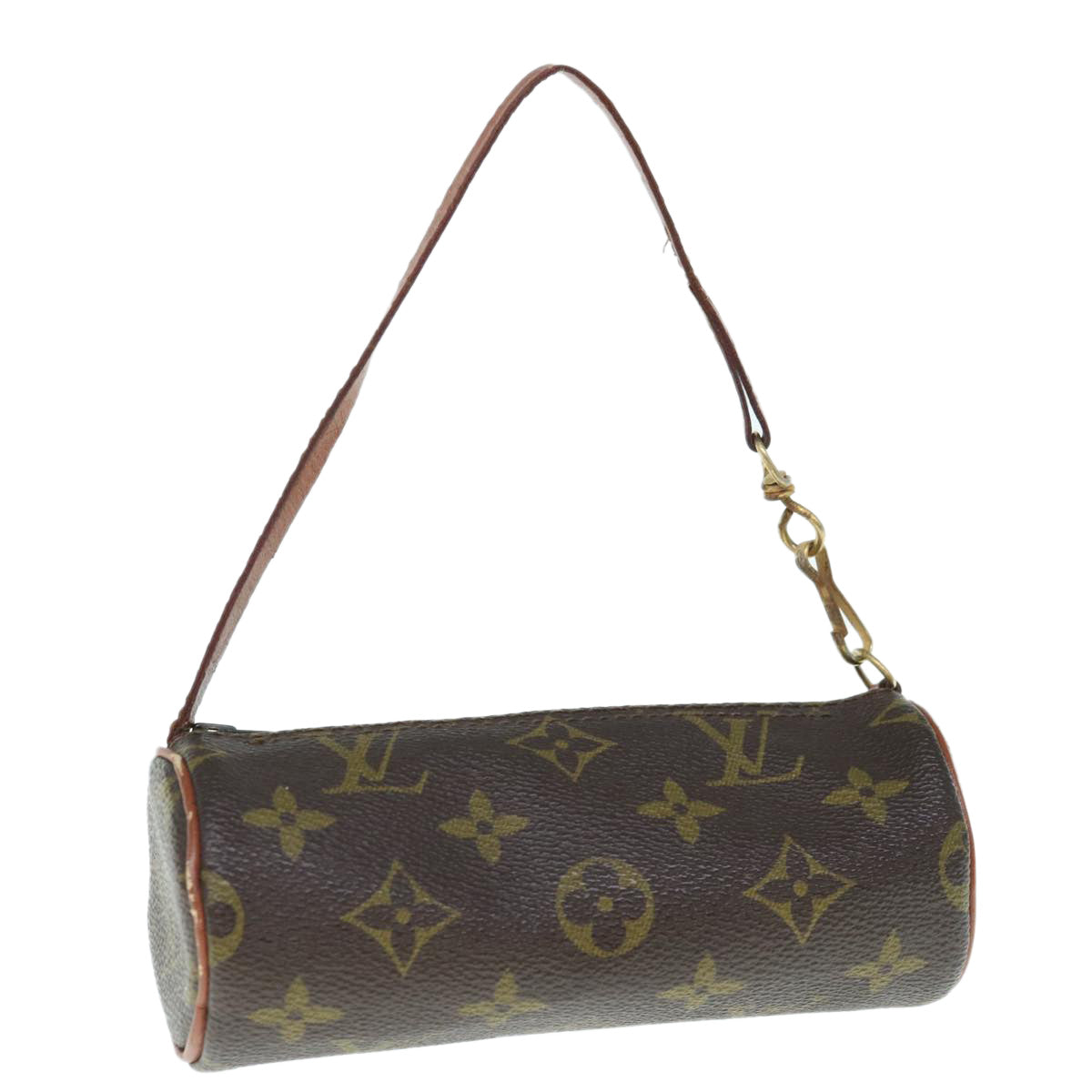 LOUIS VUITTON Monogram Papillon Pouch LV Auth bs11507