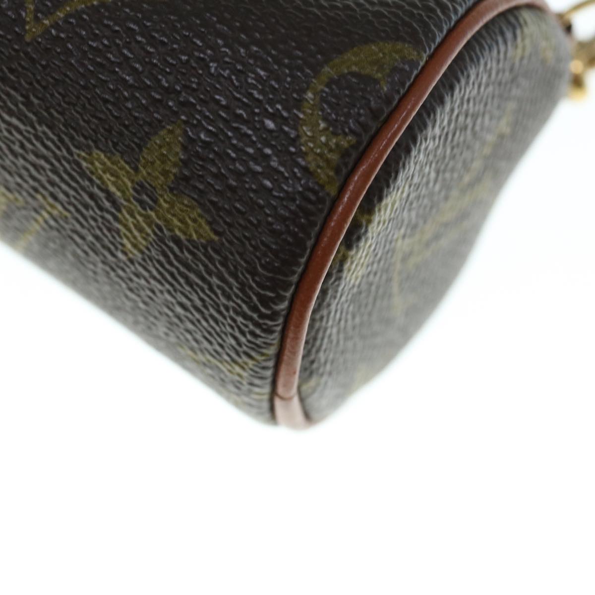 LOUIS VUITTON Monogram Papillon Pouch LV Auth bs11507