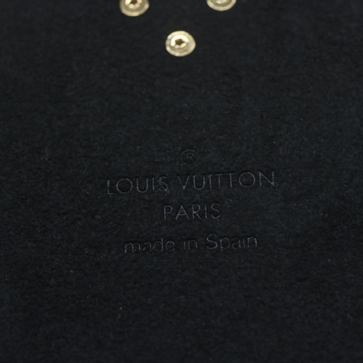 LOUIS VUITTON Monogram Reverse Eye Trunk iPhone X Case M62619 LV Auth bs11533