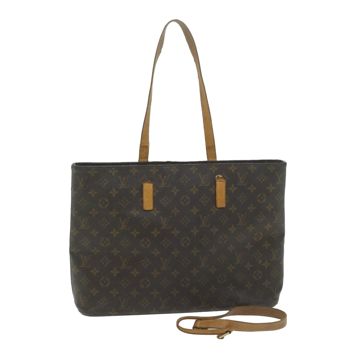 LOUIS VUITTON Monogram Luco Tote Bag M51155 LV Auth bs11576