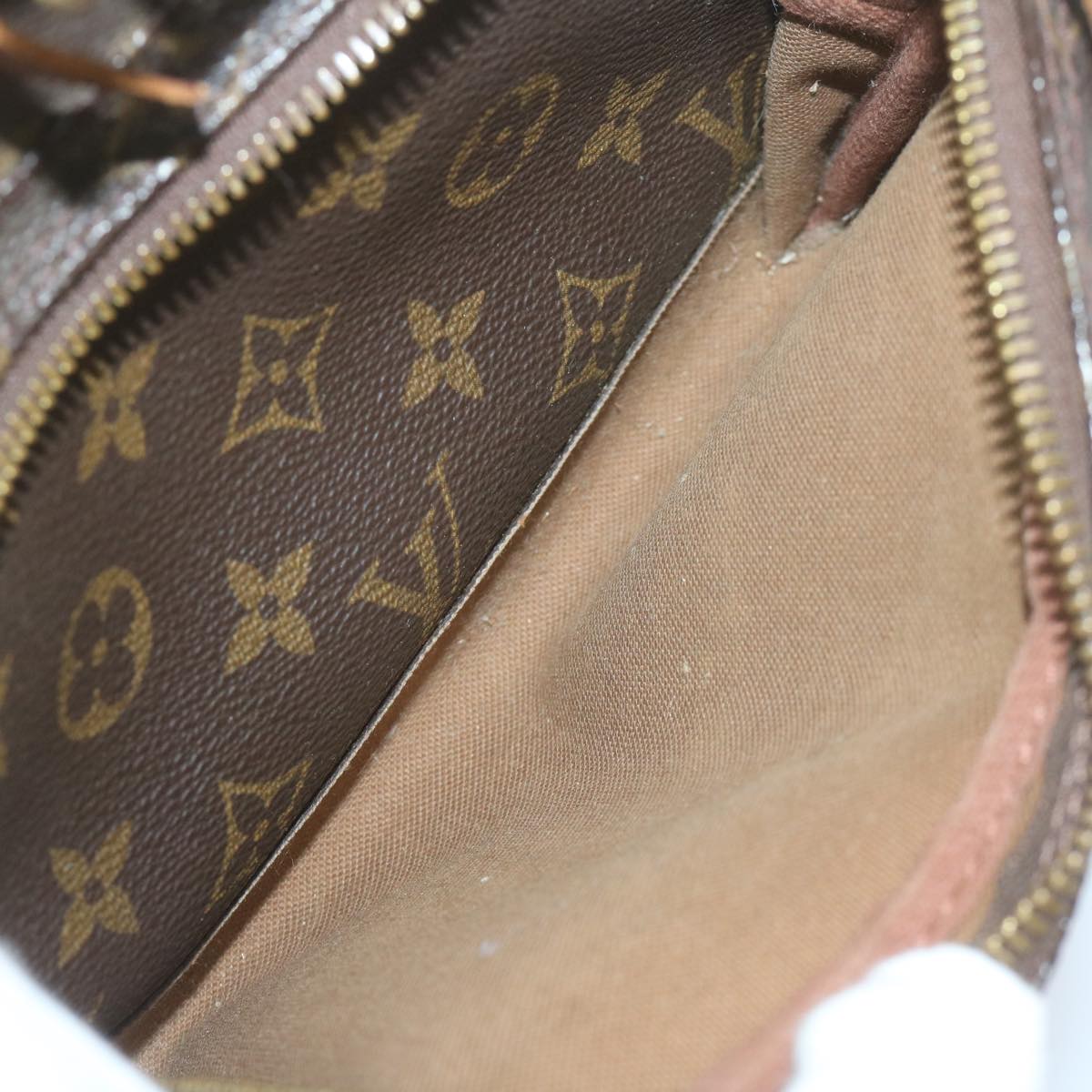 LOUIS VUITTON Monogram Montsouris GM Backpack M51135 LV Auth bs11600