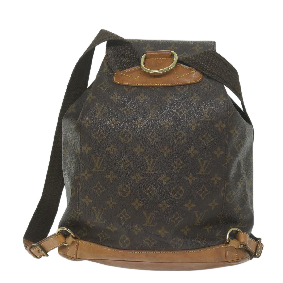 LOUIS VUITTON Monogram Montsouris GM Backpack M51135 LV Auth bs11600