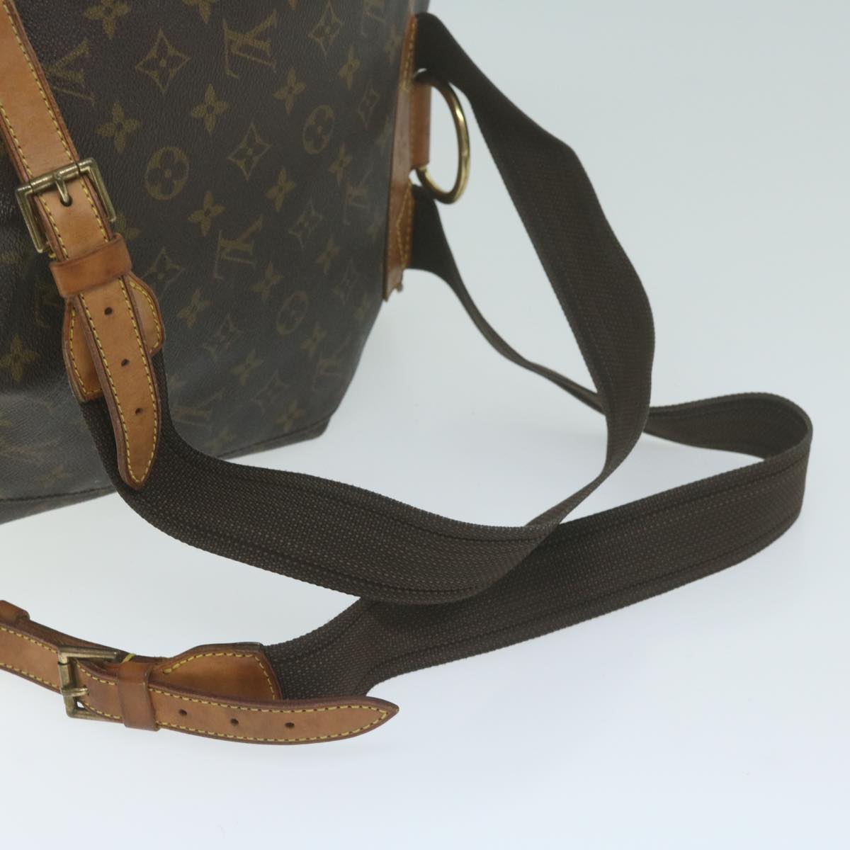 LOUIS VUITTON Monogram Montsouris GM Backpack M51135 LV Auth bs11600