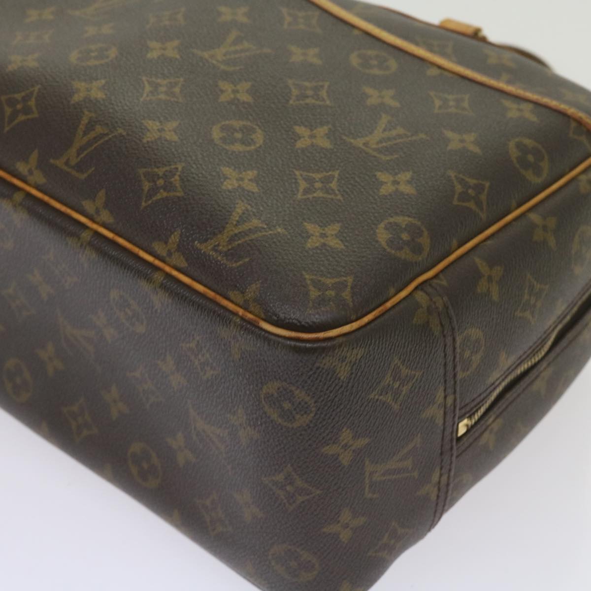 LOUIS VUITTON Monogram Deauville Hand Bag M47270 LV Auth bs11610