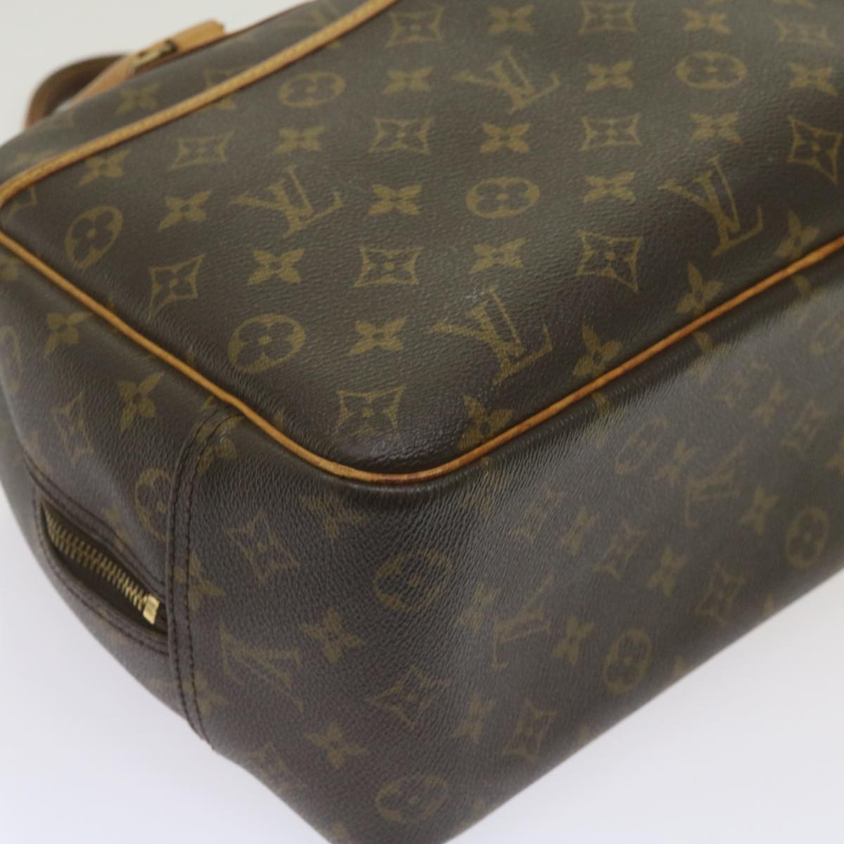 LOUIS VUITTON Monogram Deauville Hand Bag M47270 LV Auth bs11610