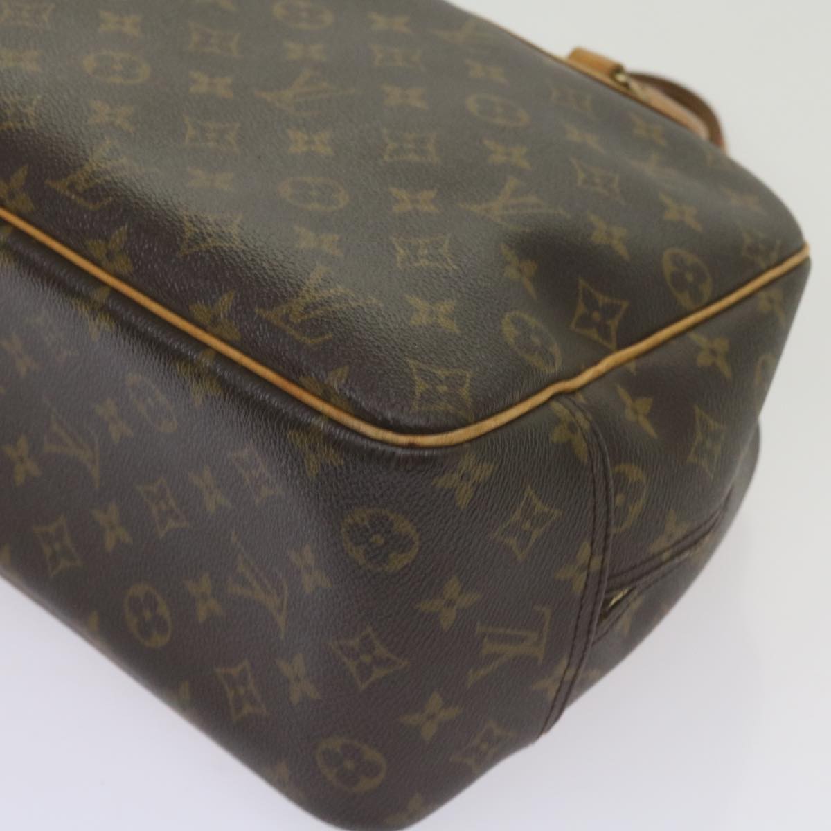 LOUIS VUITTON Monogram Deauville Hand Bag M47270 LV Auth bs11610