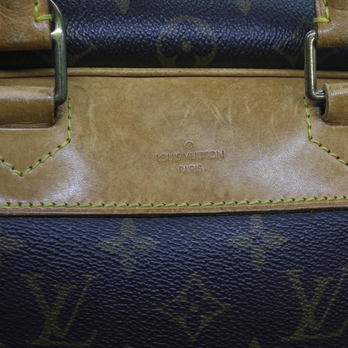 LOUIS VUITTON Monogram Deauville Hand Bag M47270 LV Auth bs11610