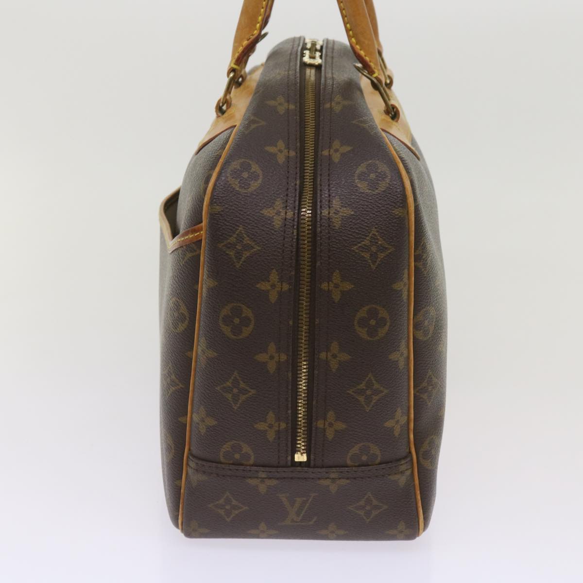 LOUIS VUITTON Monogram Deauville Hand Bag M47270 LV Auth bs11610