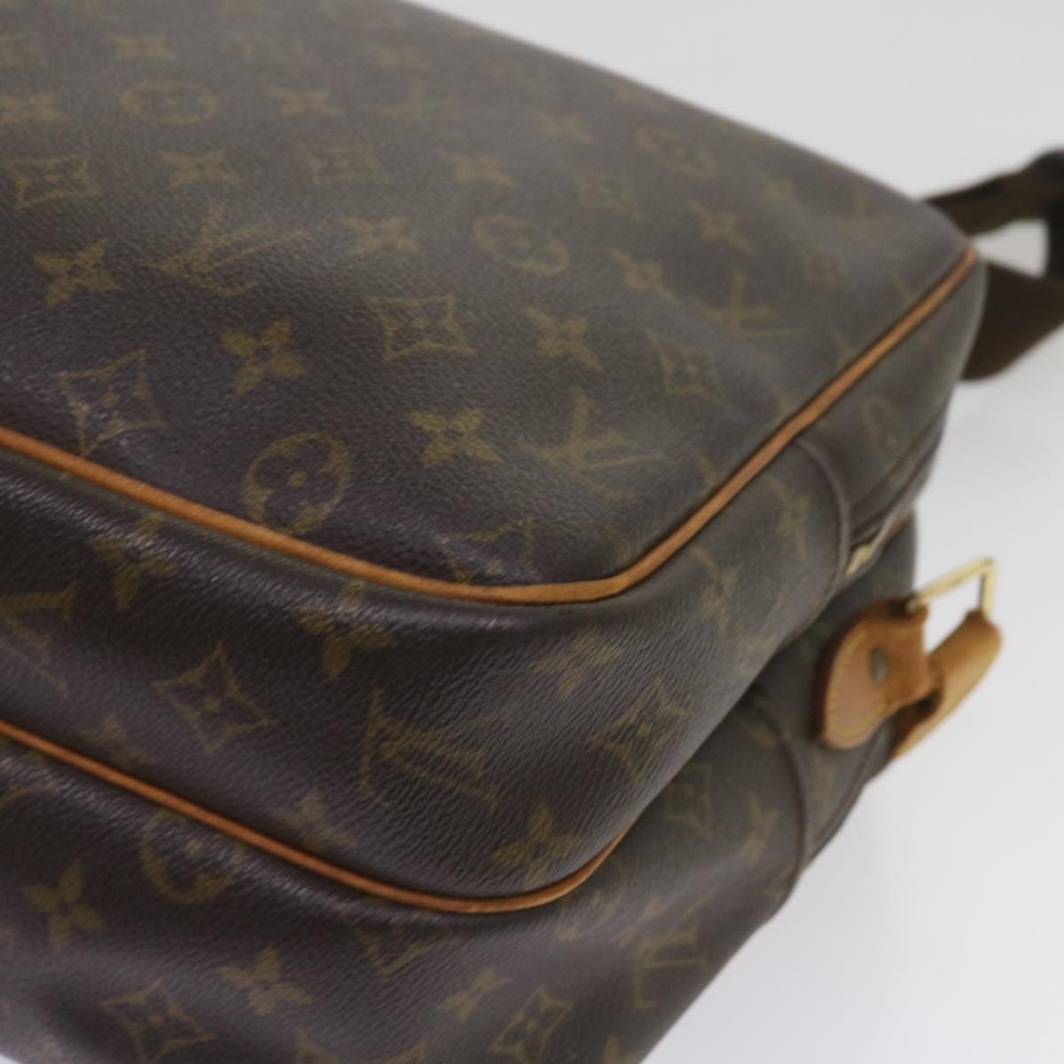 LOUIS VUITTON Monogram Reporter GM Shoulder Bag M45252 LV Auth bs11636