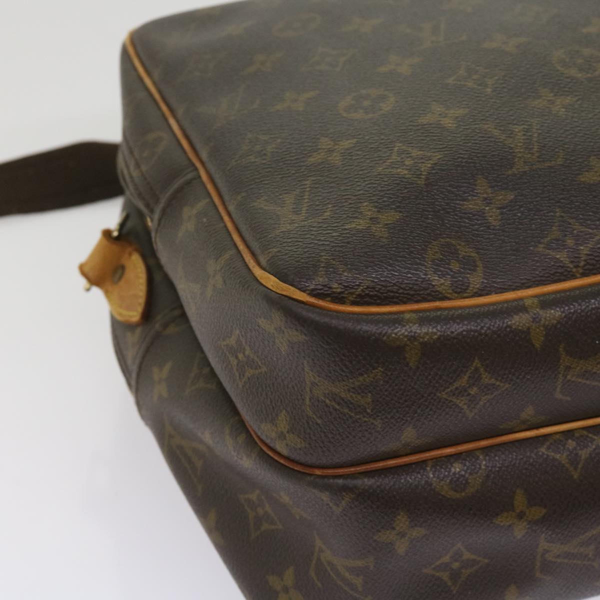 LOUIS VUITTON Monogram Reporter GM Shoulder Bag M45252 LV Auth bs11636