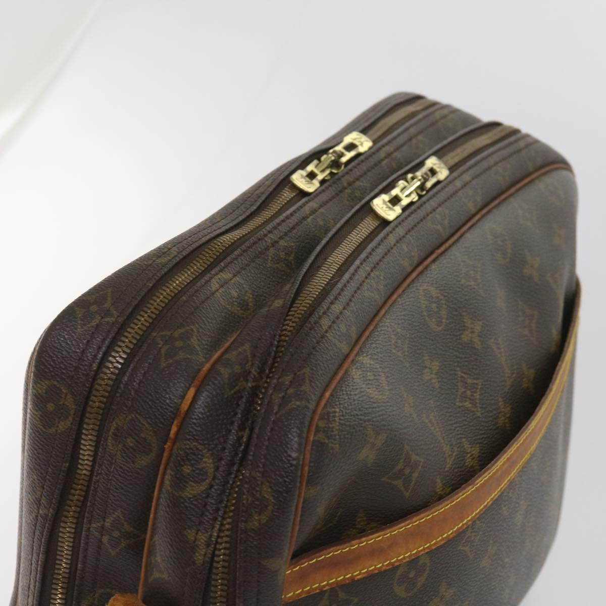 LOUIS VUITTON Monogram Reporter GM Shoulder Bag M45252 LV Auth bs11636