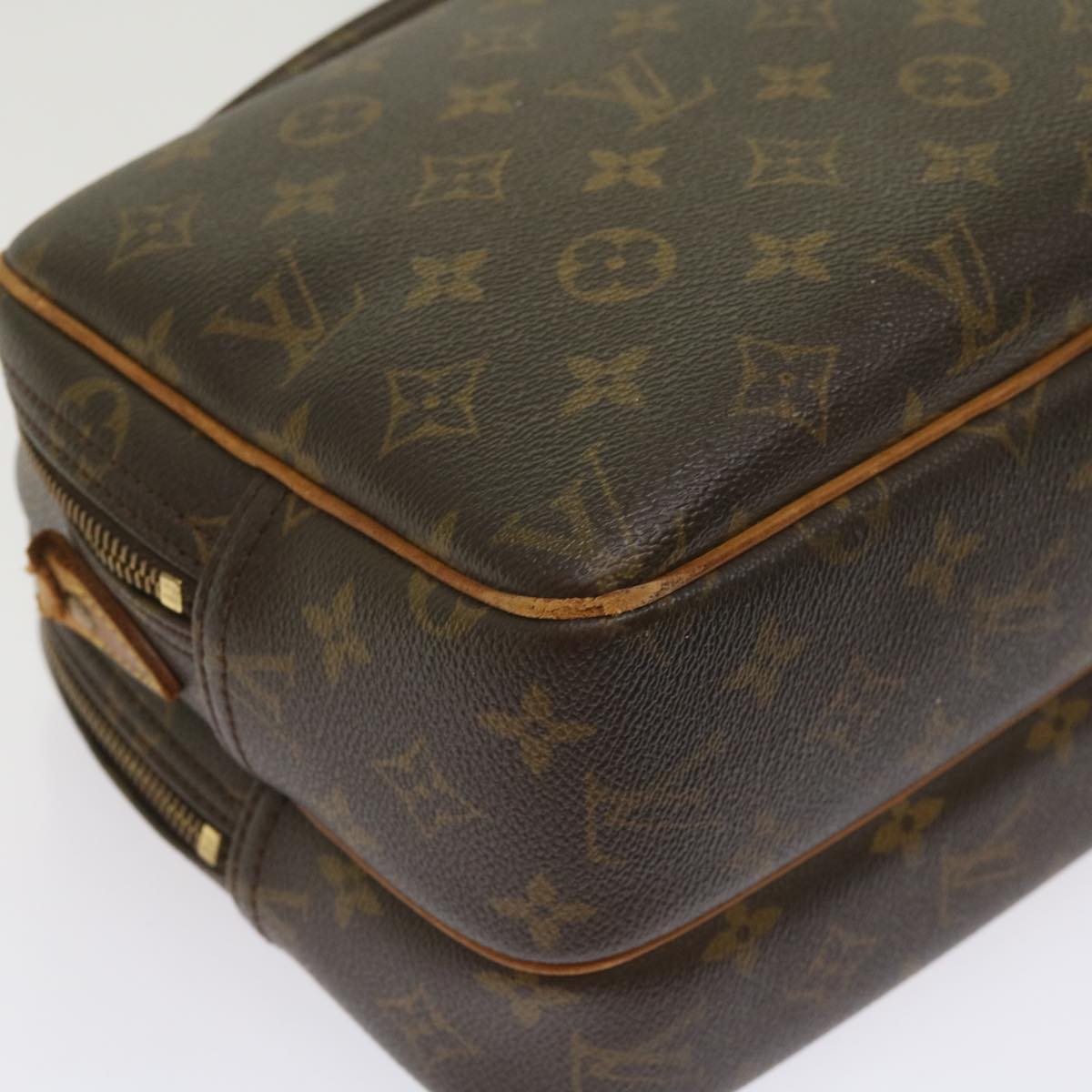 LOUIS VUITTON Monogram Reporter PM Shoulder Bag M45254 LV Auth bs11637