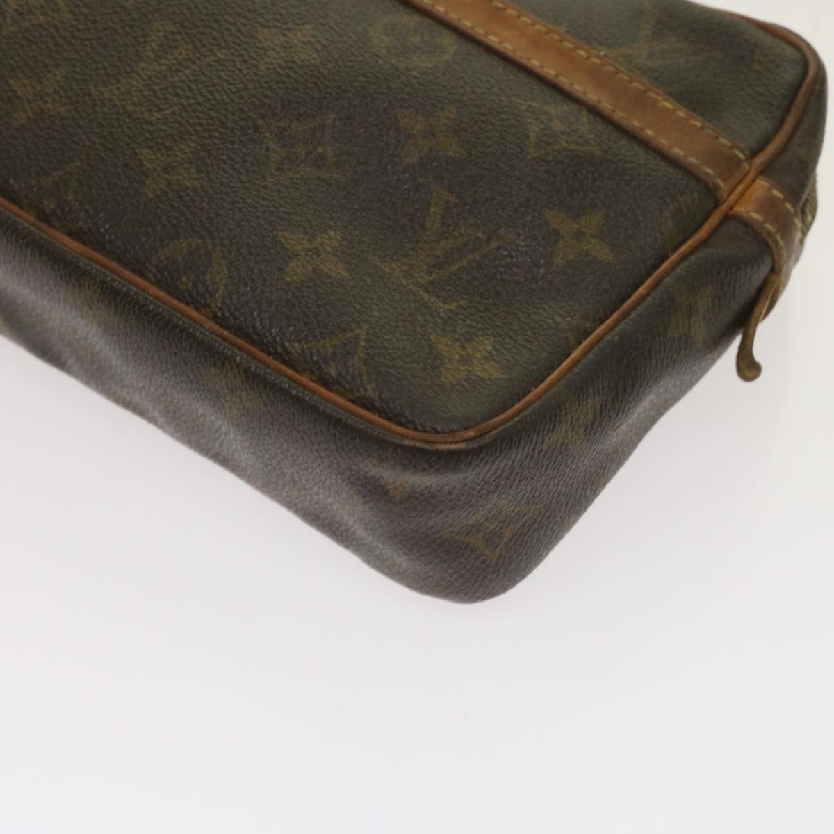 LOUIS VUITTON Monogram Compiegne 23 Clutch Bag M51847 LV Auth bs11775