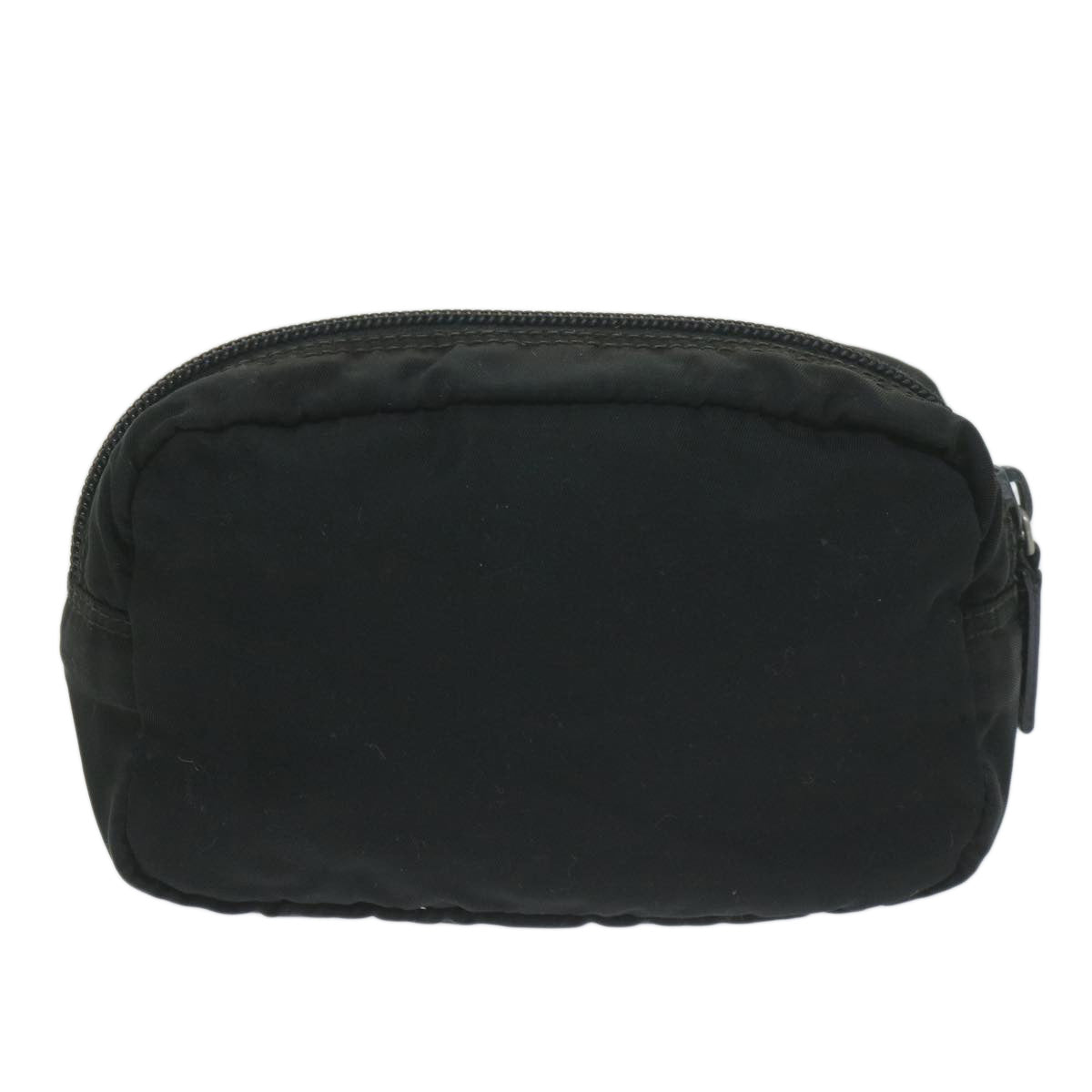 PRADA Pouch Nylon Black Auth bs11783