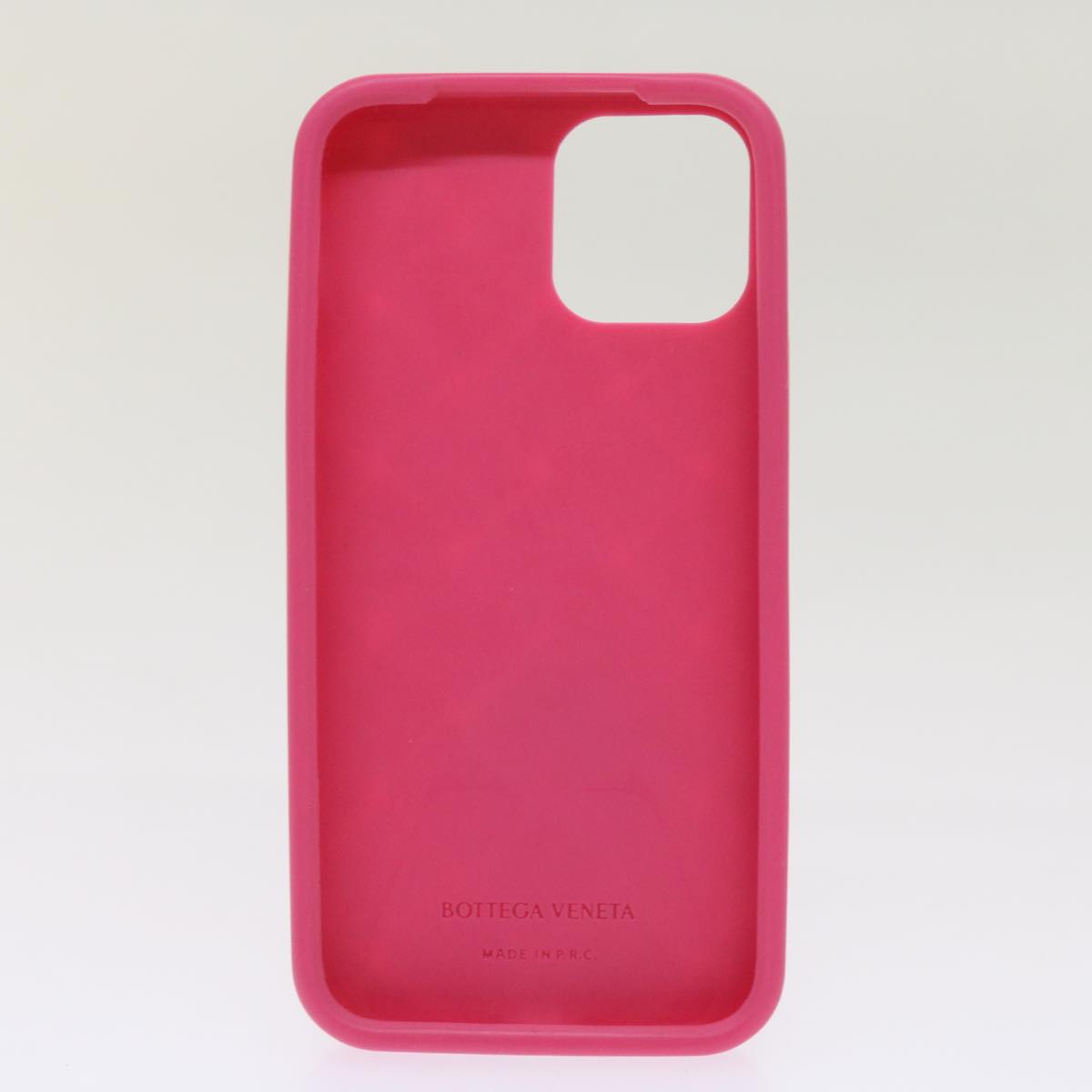 BOTTEGAVENETA airrpods iPhone Case Rubber Pink Auth bs11858