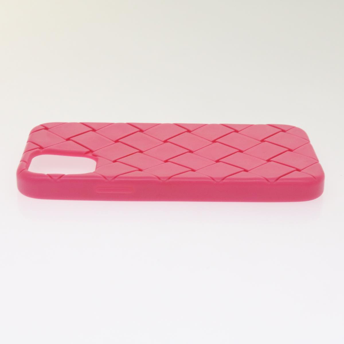 BOTTEGAVENETA airrpods iPhone Case Rubber Pink Auth bs11858