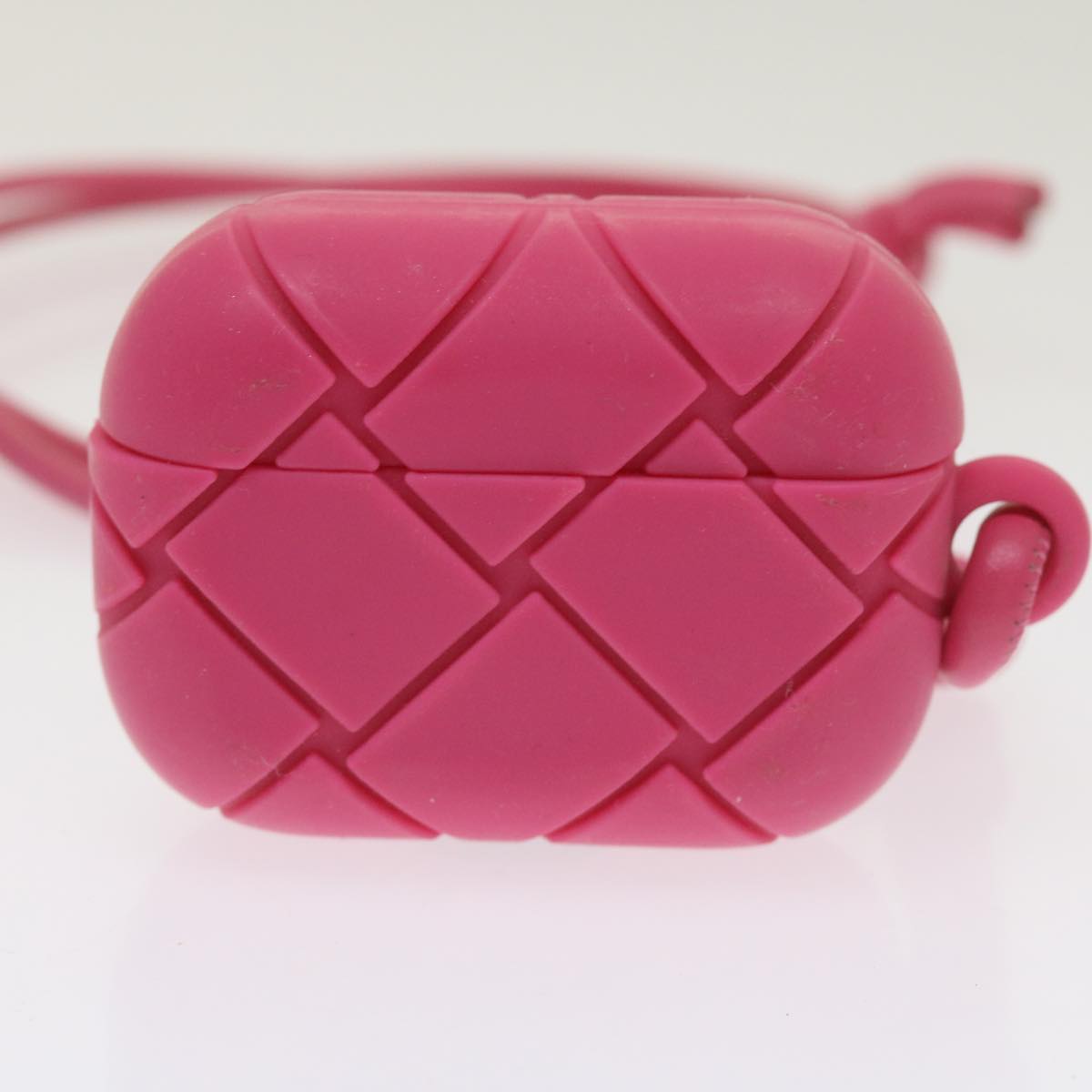 BOTTEGAVENETA airrpods iPhone Case Rubber Pink Auth bs11858