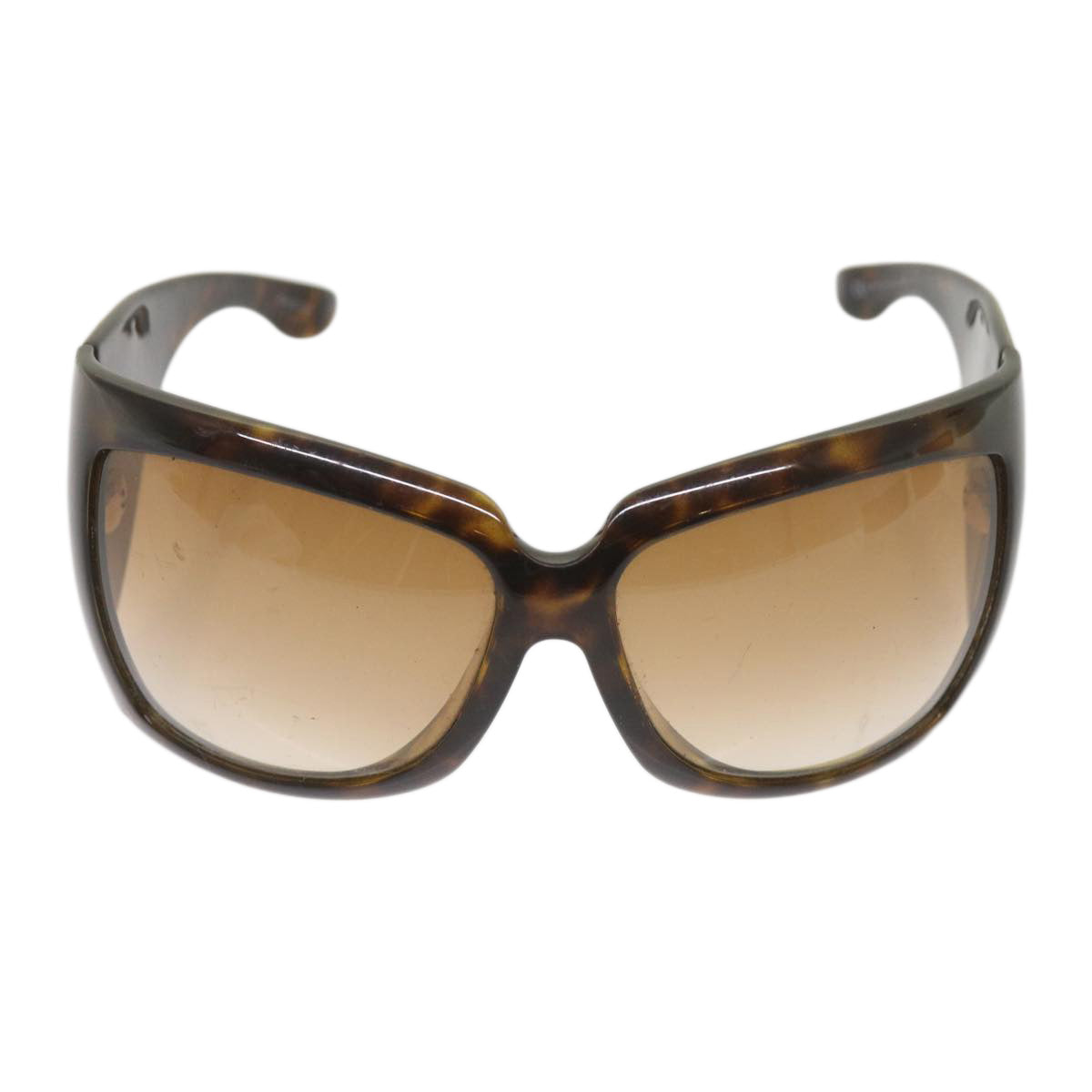 GUCCI Sunglasses plastic Brown Auth bs11868