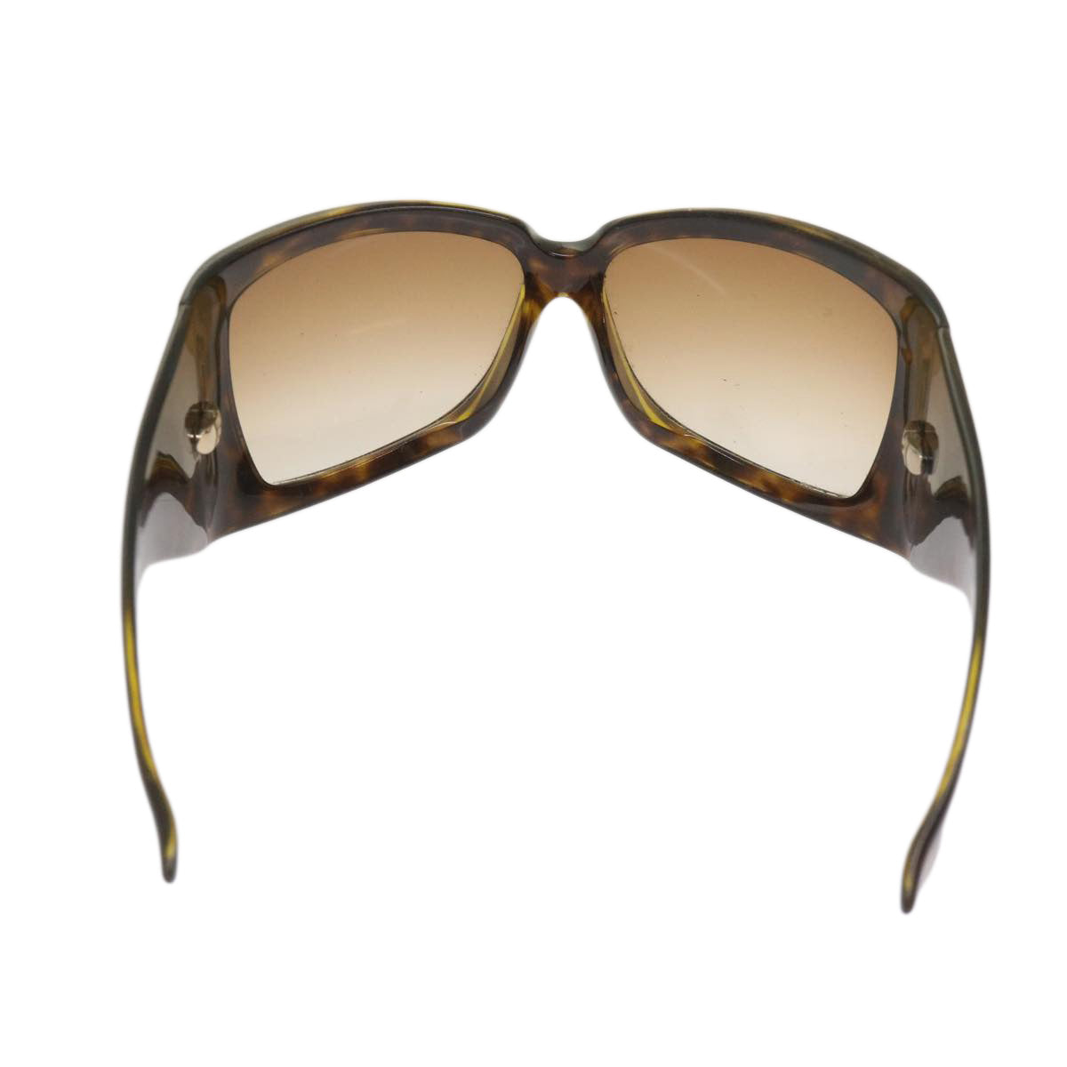 GUCCI Sunglasses plastic Brown Auth bs11868