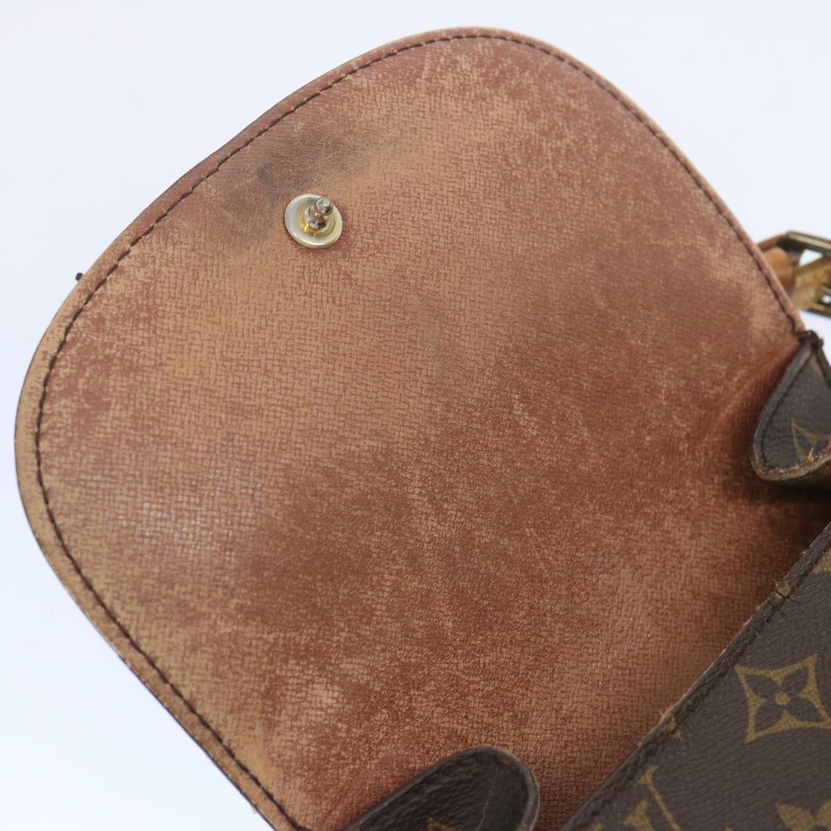 LOUIS VUITTON Monogram Saint Cloud PM Shoulder Bag M51244 LV Auth bs11962