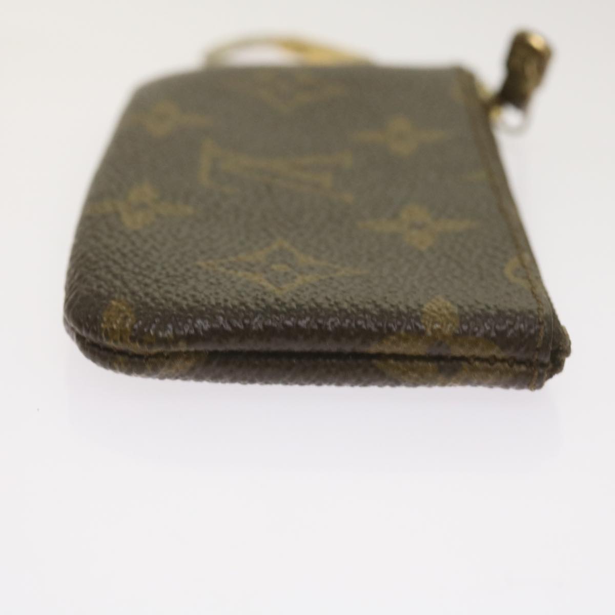 LOUIS VUITTON Monogram Pochette Cles Coin Purse M62650 LV Auth bs11963