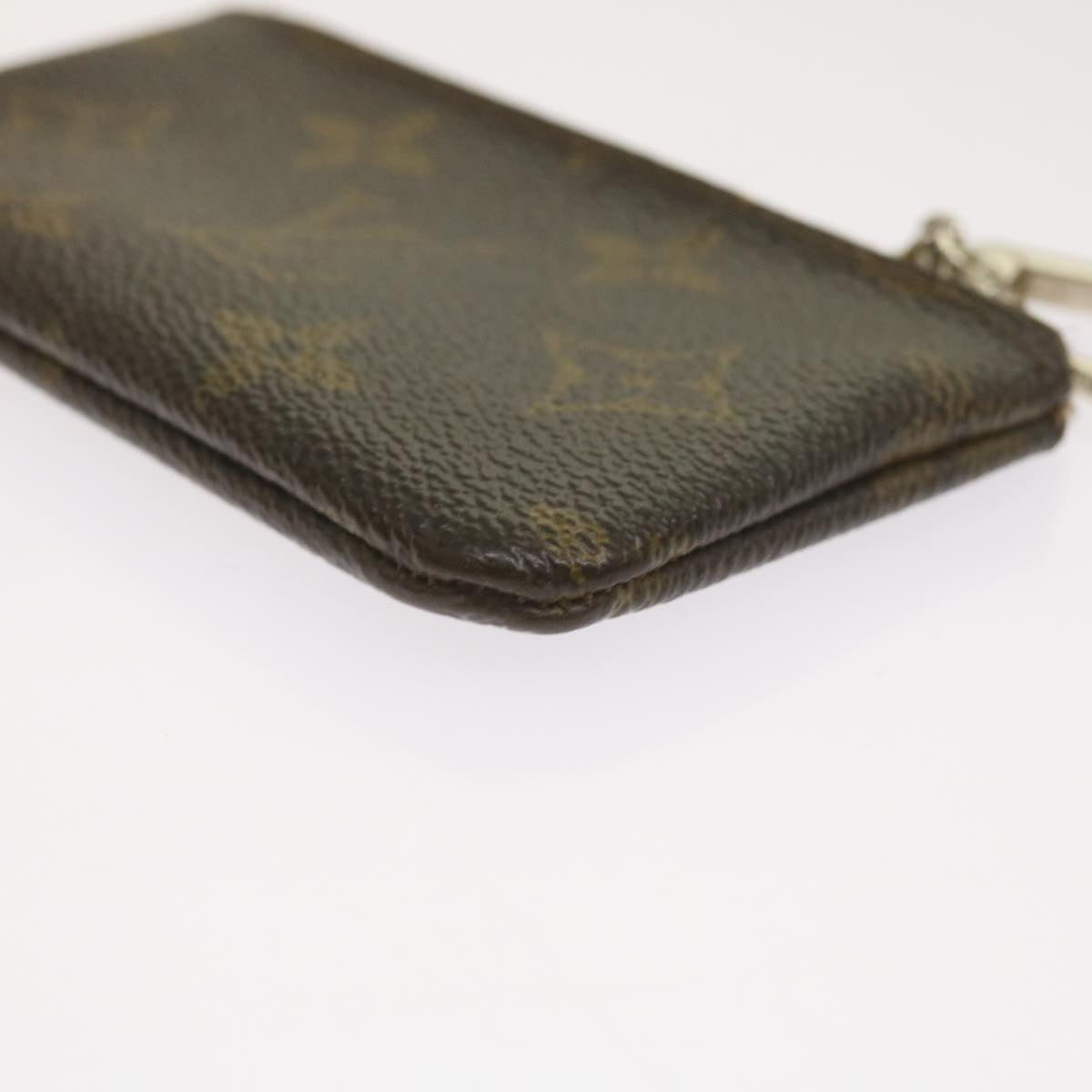 LOUIS VUITTON Monogram Pochette Cles Coin Purse M62650 LV Auth bs11964