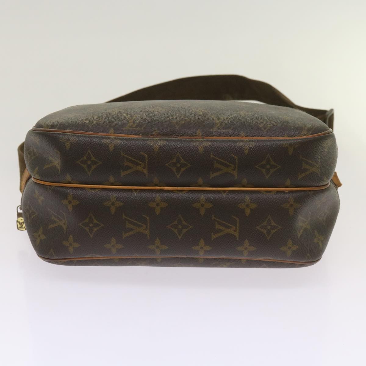 LOUIS VUITTON Monogram Reporter PM Shoulder Bag M45254 LV Auth bs11967