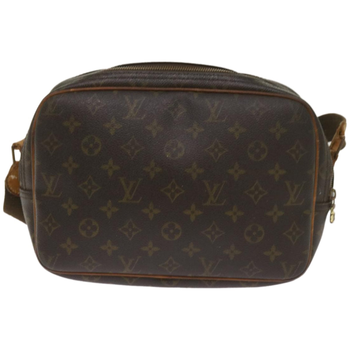 LOUIS VUITTON Monogram Reporter PM Shoulder Bag M45254 LV Auth bs11967