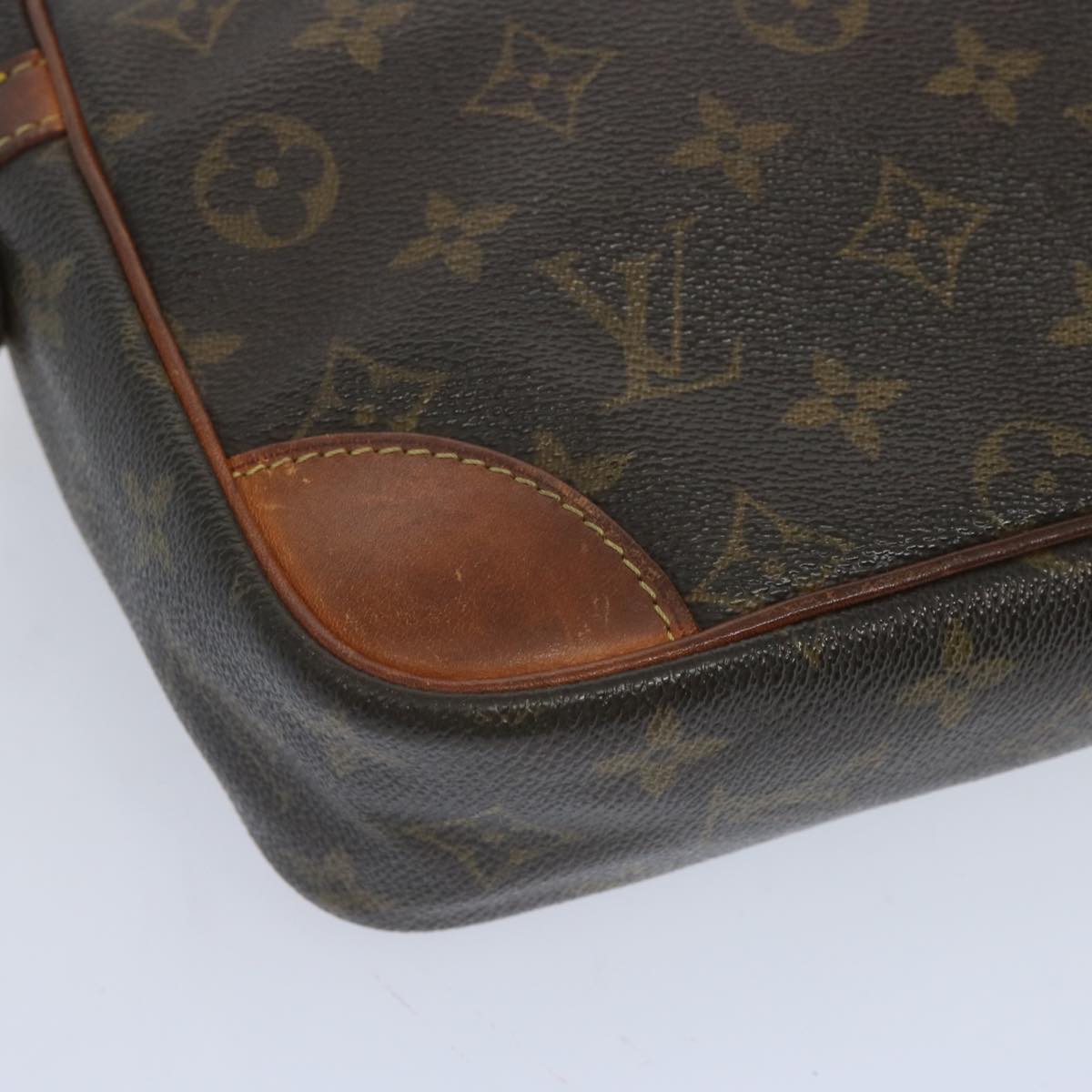 LOUIS VUITTON Monogram Compiegne 28 Clutch Bag M51845 LV Auth bs11970