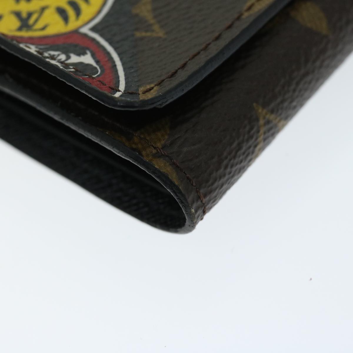 LOUIS VUITTON Monogram Kabuki Portefeuille Victorine Wallet M67253 Auth bs11995