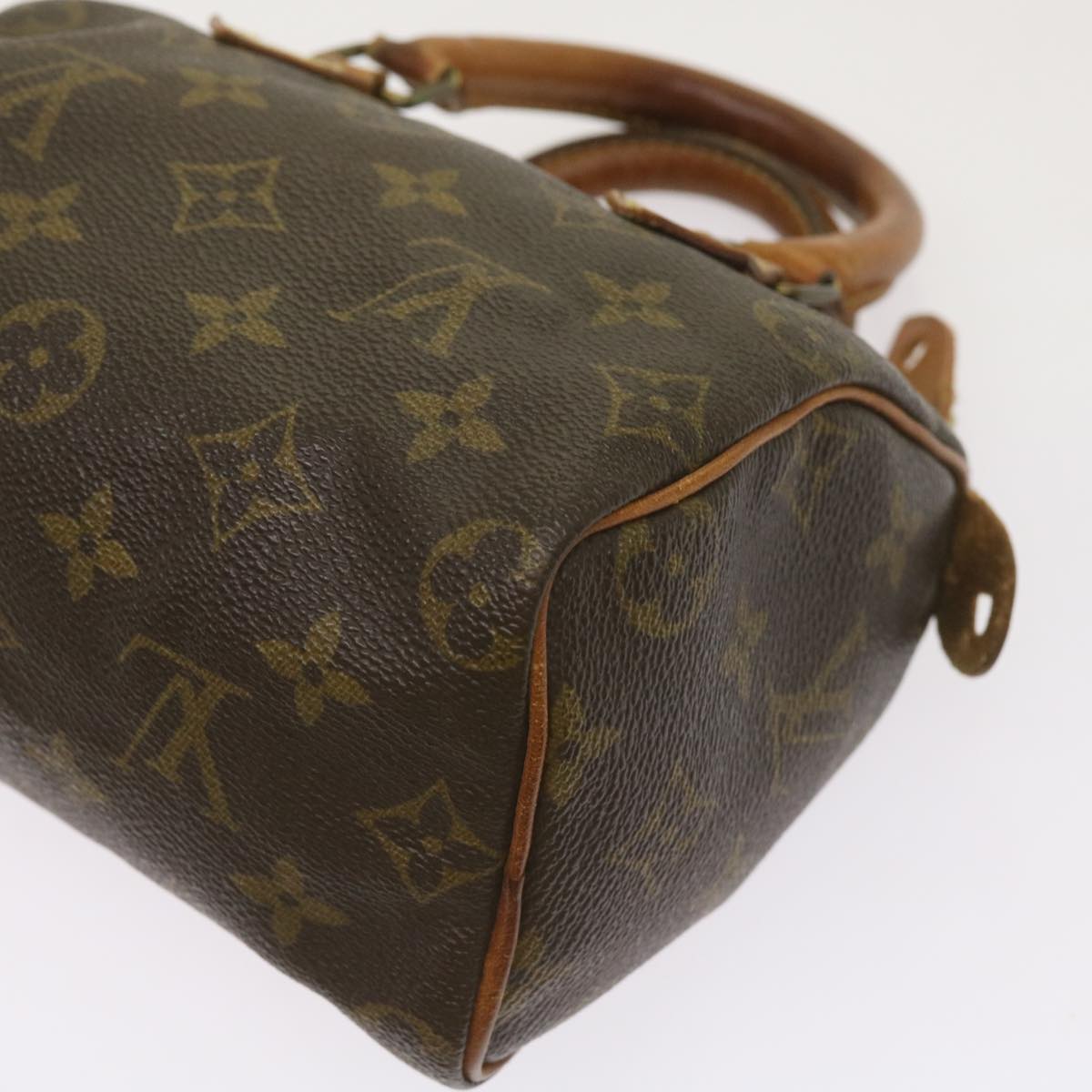 LOUIS VUITTON Monogram Mini Speedy Bandouliere Japon 88 Bag M99014 Auth bs12006