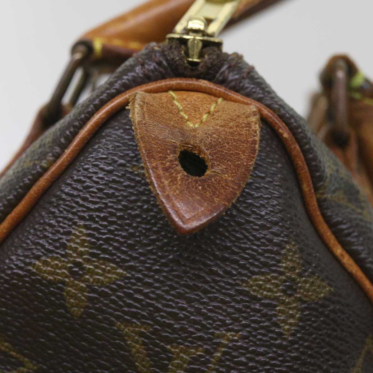 LOUIS VUITTON Monogram Mini Speedy Bandouliere Japon 88 Bag M99014 Auth bs12006