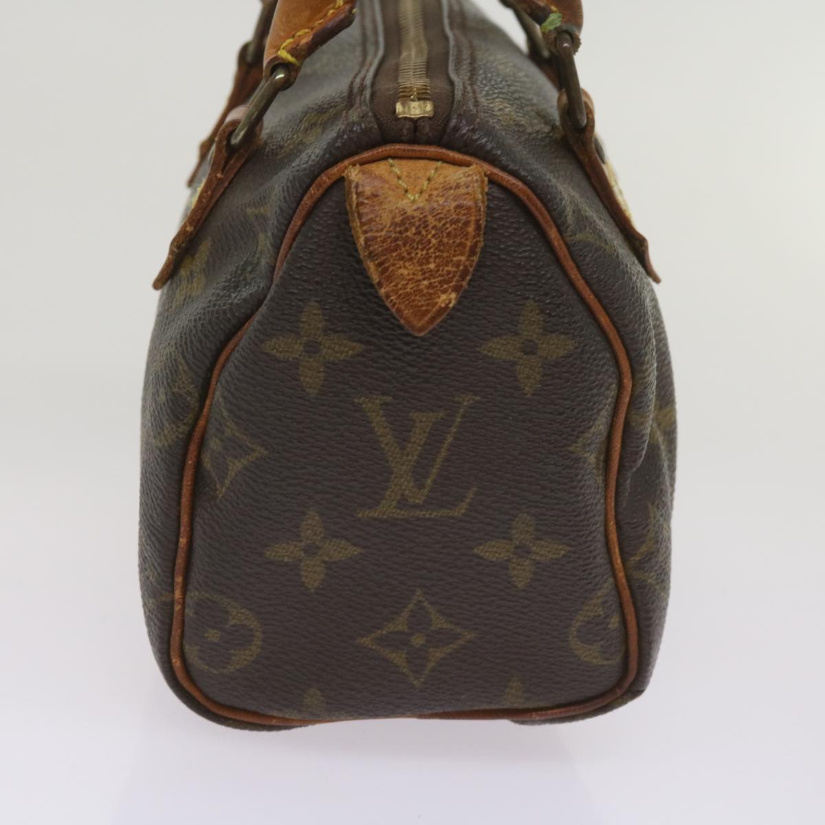 LOUIS VUITTON Monogram Mini Speedy Bandouliere Japon 88 Bag M99014 Auth bs12006