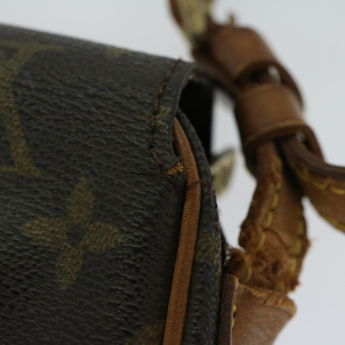 LOUIS VUITTON Monogram Saint Germain Shoulder Bag M51210 LV Auth bs12059