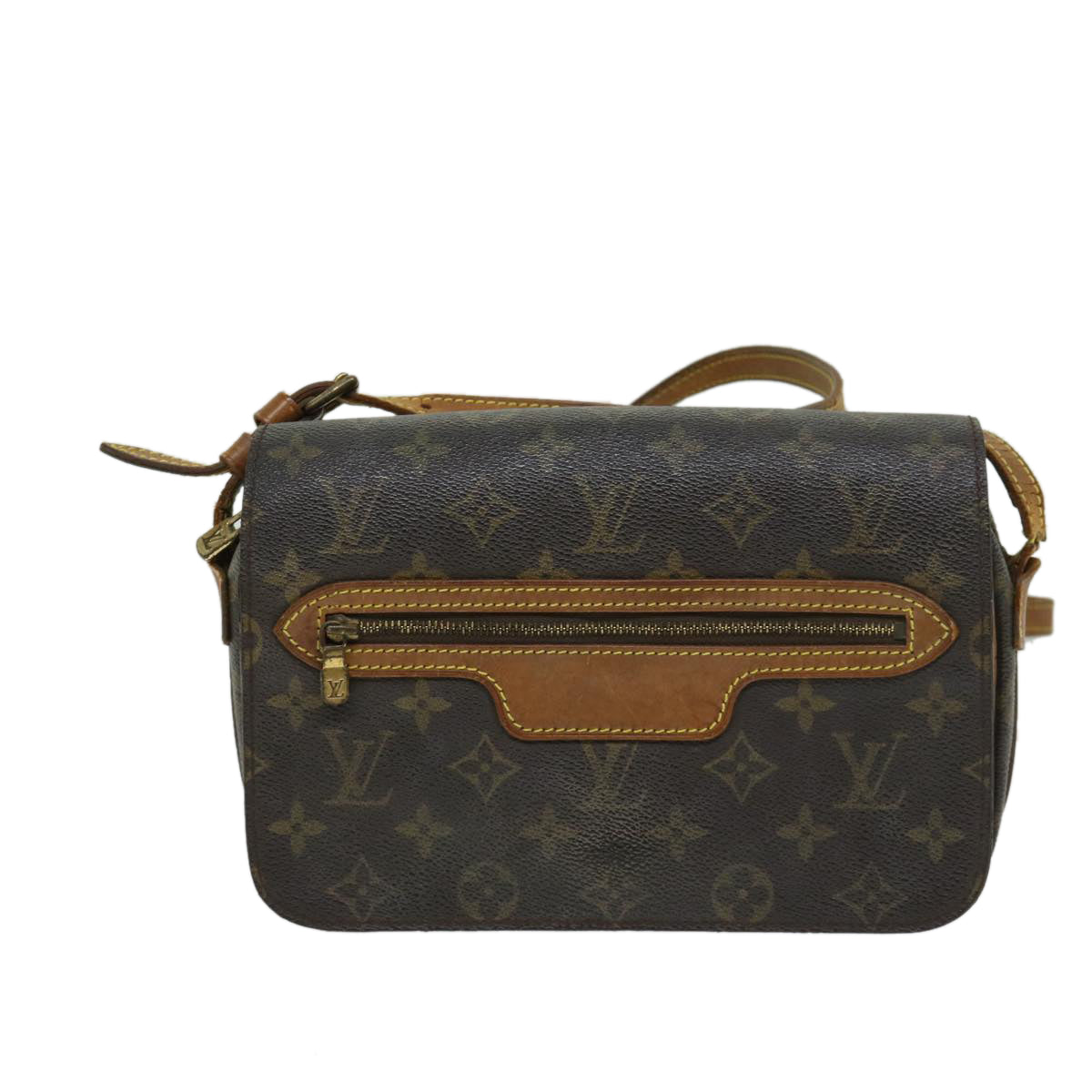 LOUIS VUITTON Monogram Saint Germain Shoulder Bag M51210 LV Auth bs12059