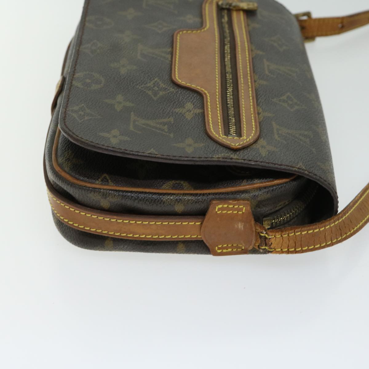 LOUIS VUITTON Monogram Saint Germain Shoulder Bag M51210 LV Auth bs12059