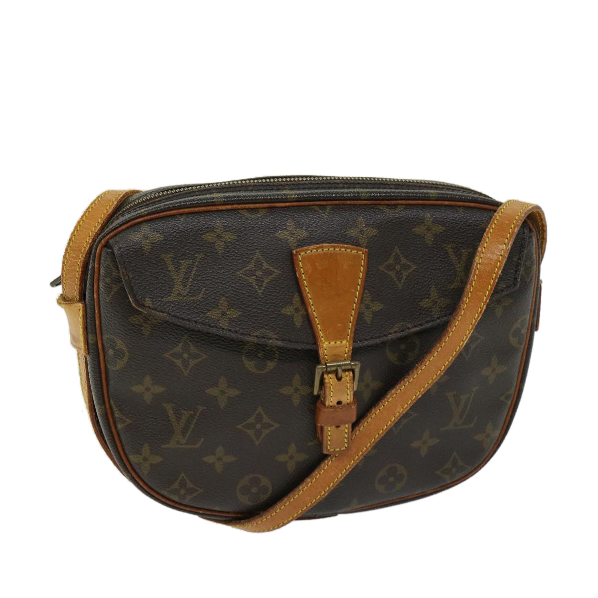 LOUIS VUITTON Monogram Jeune Fille MM Shoulder Bag M51226 LV Auth bs12063