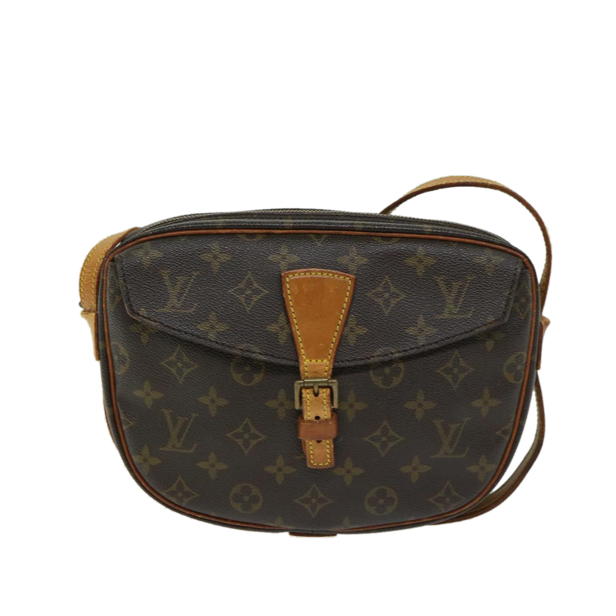 LOUIS VUITTON Monogram Jeune Fille MM Shoulder Bag M51226 LV Auth bs12063