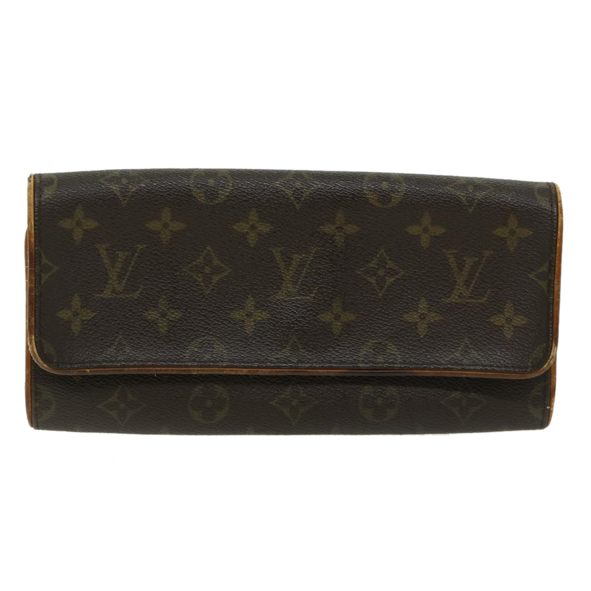 LOUIS VUITTON Monogram Pochette Twin GM Shoulder Bag M51852 LV Auth bs12064