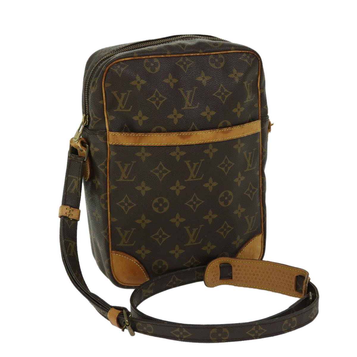 LOUIS VUITTON Monogram Danube MM Shoulder Bag M45264 LV Auth bs12066