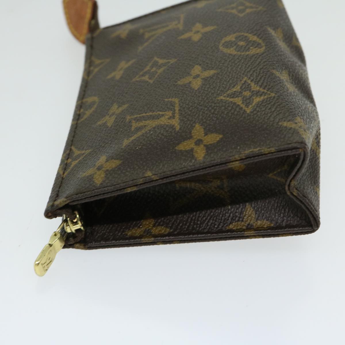 LOUIS VUITTON Monogram Poche Toilette 15 Pouch M47546 LV Auth bs12073