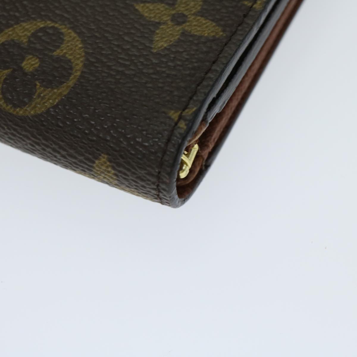 LOUIS VUITTON Monogram Portefeuille Tresol Wallet M61736 LV Auth bs12074