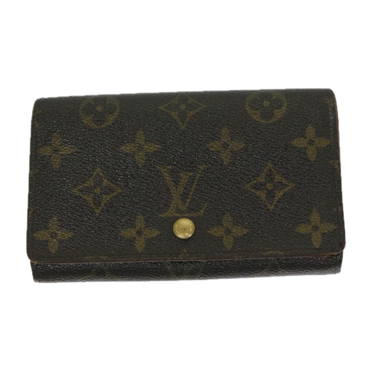 LOUIS VUITTON Monogram Portefeuille Tresol Wallet M61736 LV Auth bs12081