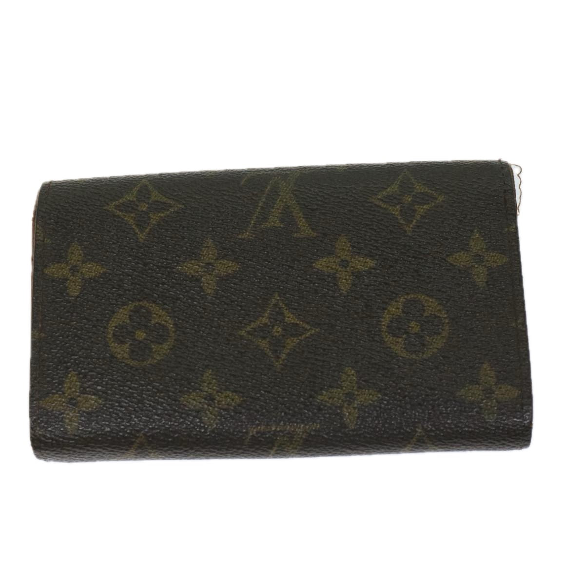 LOUIS VUITTON Monogram Portefeuille Tresol Wallet M61736 LV Auth bs12081